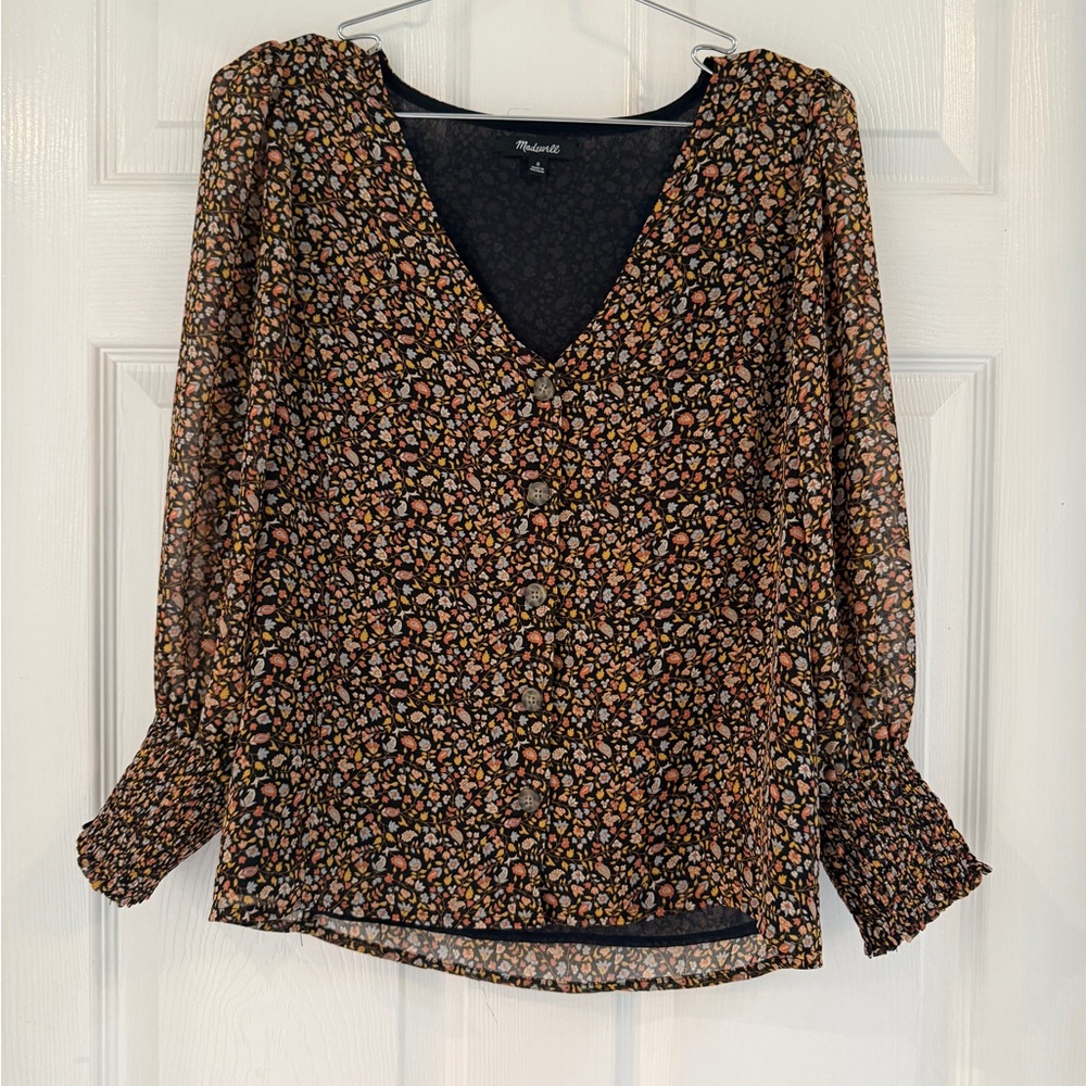Madewell Button Down Shirt Blouse NWOT